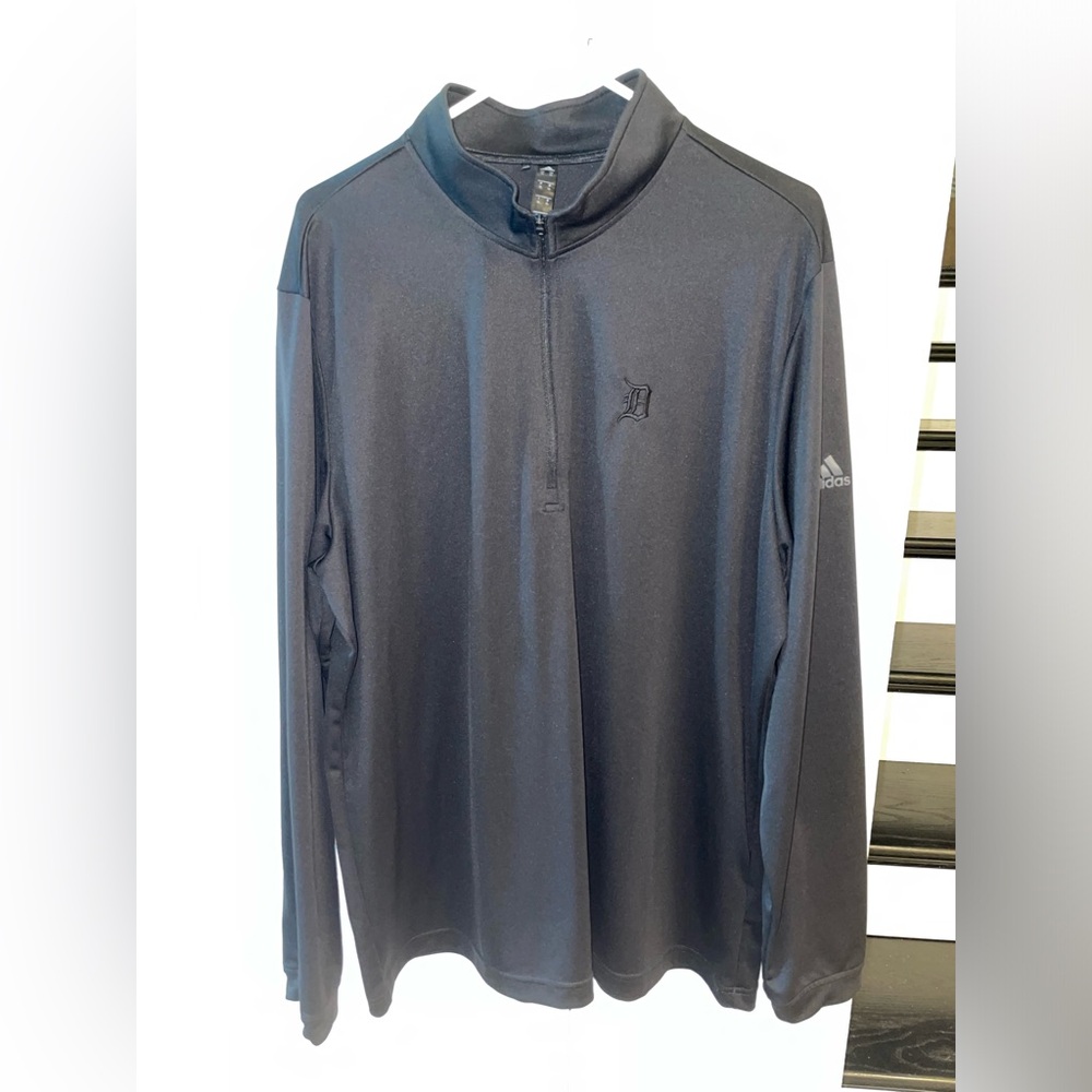 Detroit Tigers MLB Adidas Quarter Zip